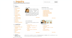 Desktop Screenshot of e-inquiry.eu